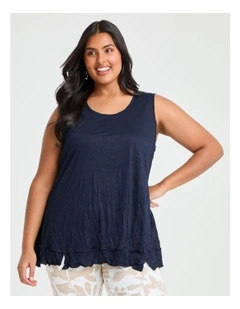 Bamboo Alicia Tank Dark Indigo
