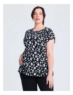 Cotton Active Graphic T-shirt in Print