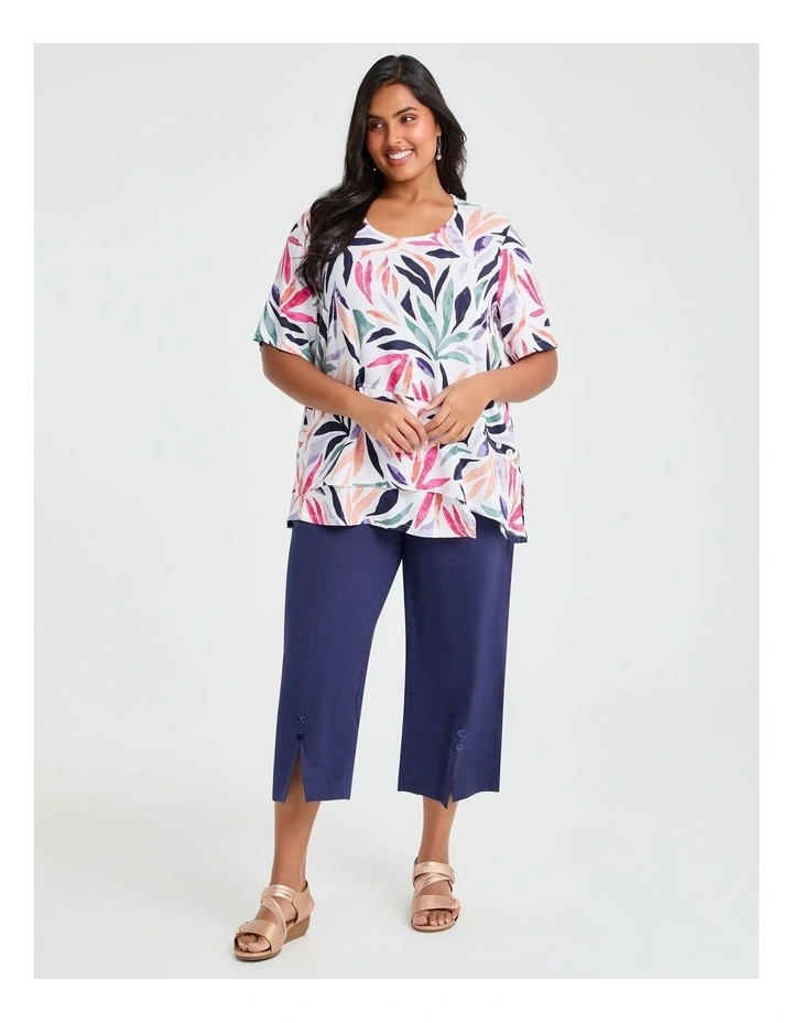 Natural Sinia Top in Multi image 3