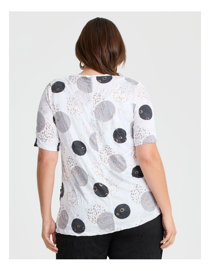 Bamboo Blanca Spot Top Print image 2
