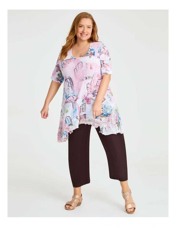 Scenic Slub Knit Tunic Print image 2