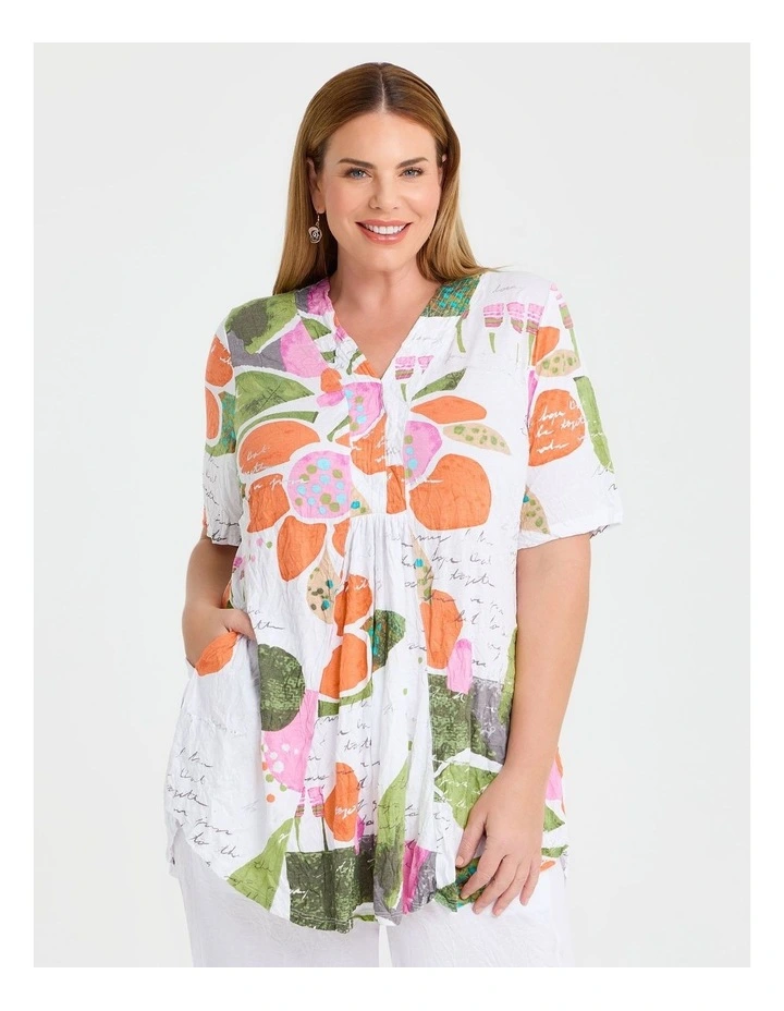 Lush Bamboo Crush Tunic in Print image 1