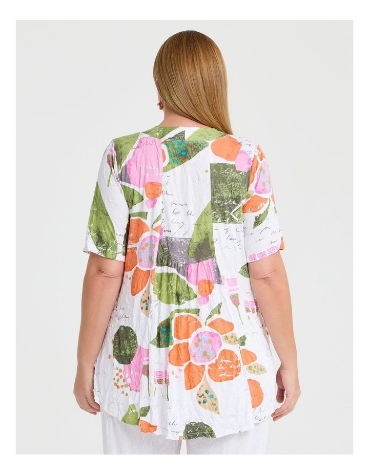 Lush Bamboo Crush Tunic in Print image 2