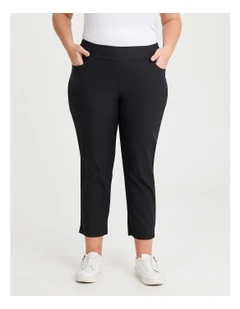 Tall Editorial Pocket Taper Pant in Black