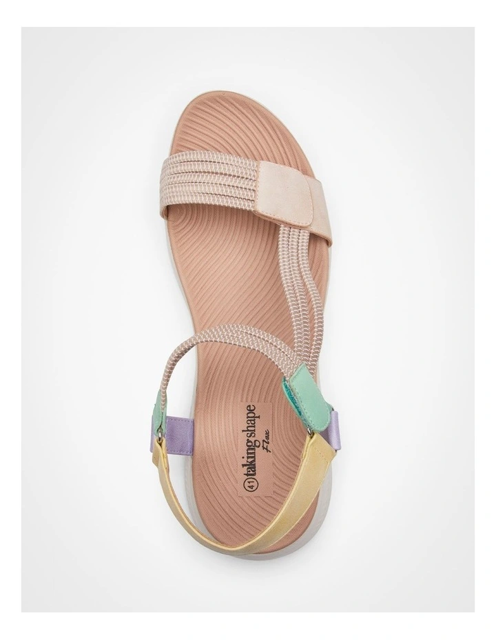 Flex Comfort Sandal in Multi image 4