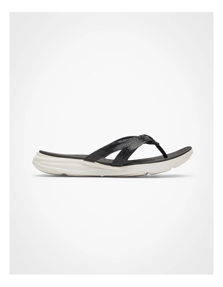 Flex Comfort Flip Flop in Black image 1
