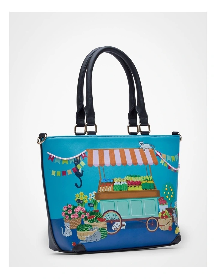 3D Scene Shoulder Bag in Multi image 3