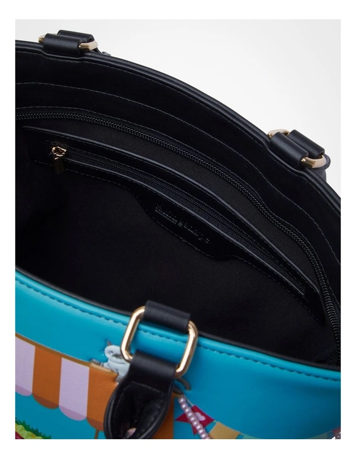 3D Scene Shoulder Bag in Multi image 5