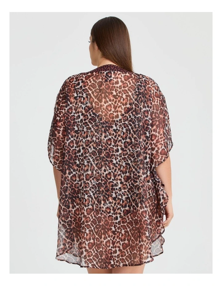 Animal Print Swim Poncho Animal image 2