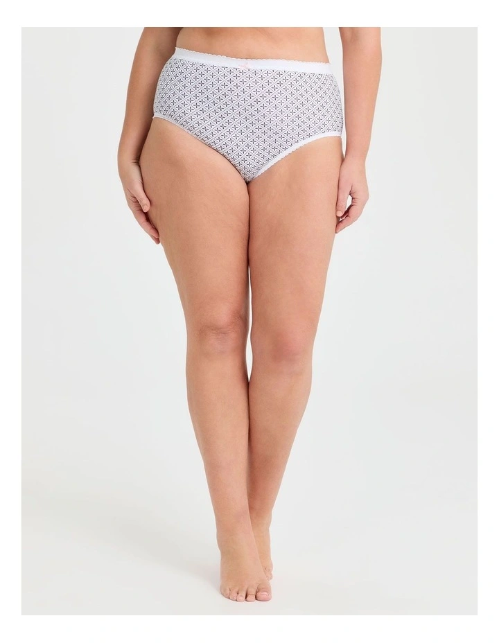 Cotton Briefs 5 Pack in Multi image 6