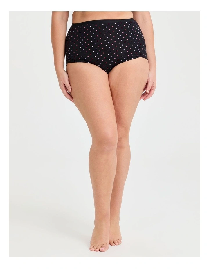 Bamboo Basic Briefs 2 Pack in Multi image 2