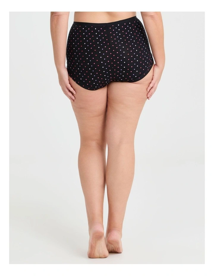 Bamboo Basic Briefs 2 Pack in Multi image 3