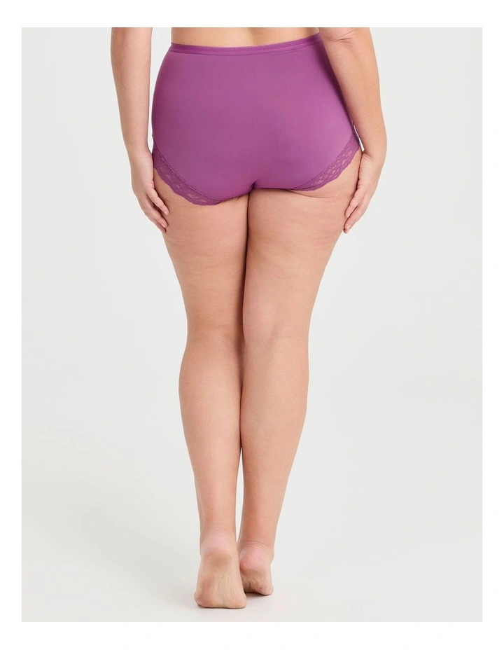 2Pk Micro Lace Trim Briefs Floral image 6