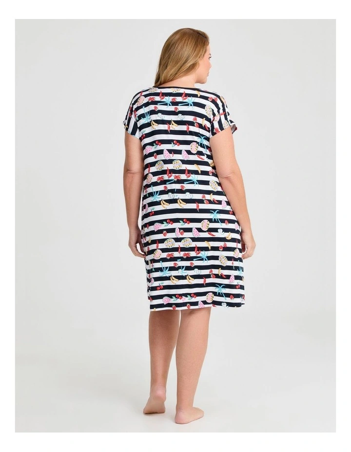 Bamboo Coastal Nightie in Print image 2