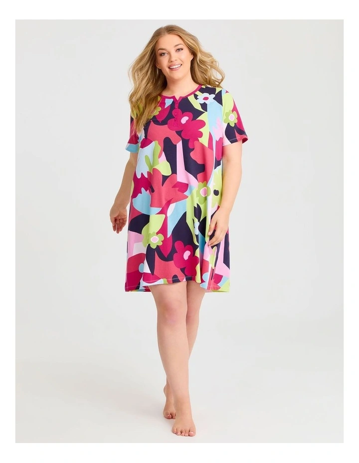 Australian Cotton Flora Nightie Print image 1