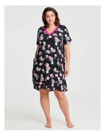 Marilyn Rose Nightie Print