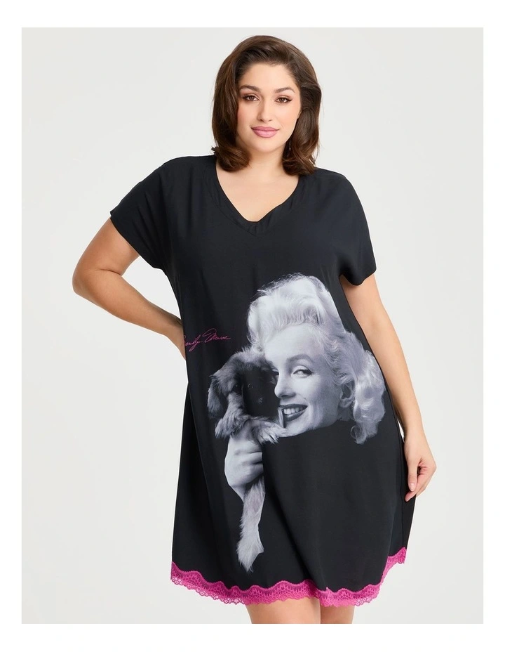 Marilyn Print Nightie in Print image 3