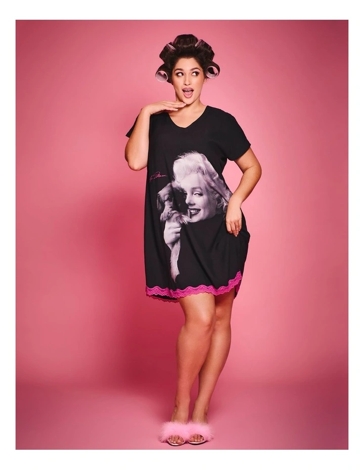 Marilyn Print Nightie in Print image 5