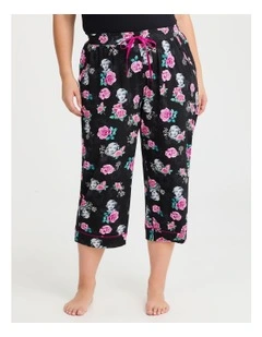 Marilyn Rose Pyjama Pant in Print