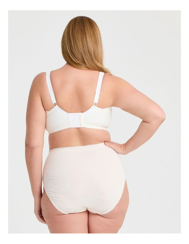 Wirefree Side Smoothing T-shirt Bra Ivory image 2