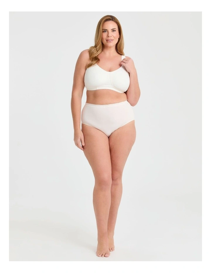 Wirefree Side Smoothing T-shirt Bra Ivory image 3