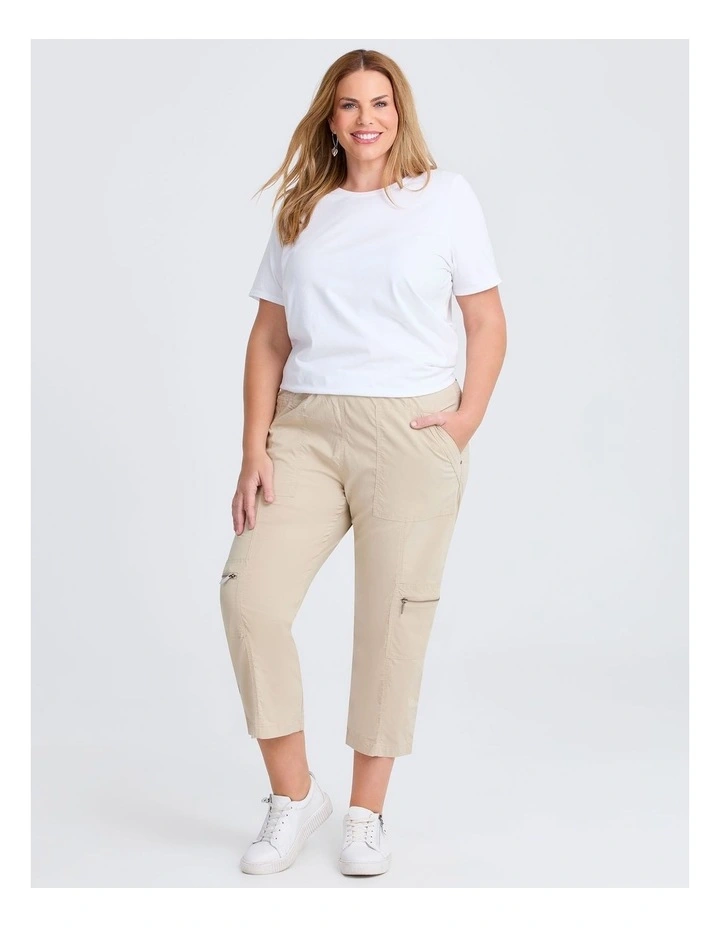Castaway Cargo 3/4 Pocket Pant in Sand image 3