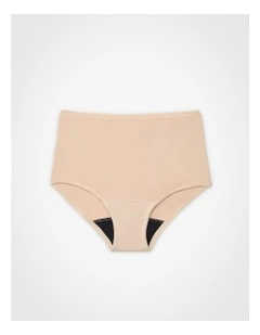 Period Leak Proof Undies Moderate Brief in Cream