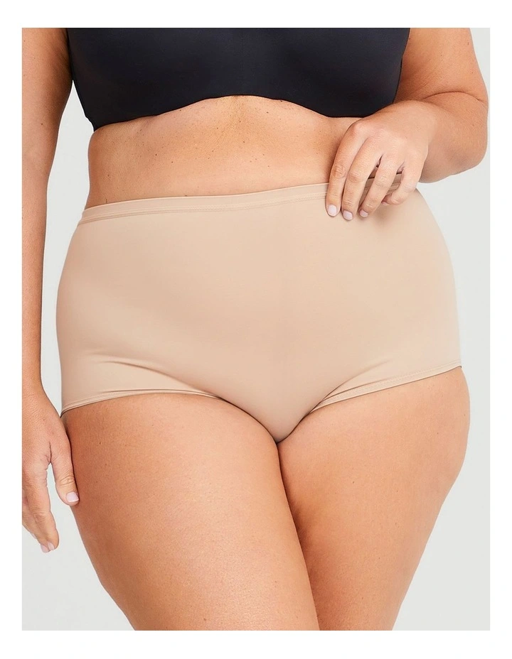 Period Leak Proof Undies Moderate Brief in Cream image 2