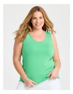 Bamboo Base Cami in Light Mint