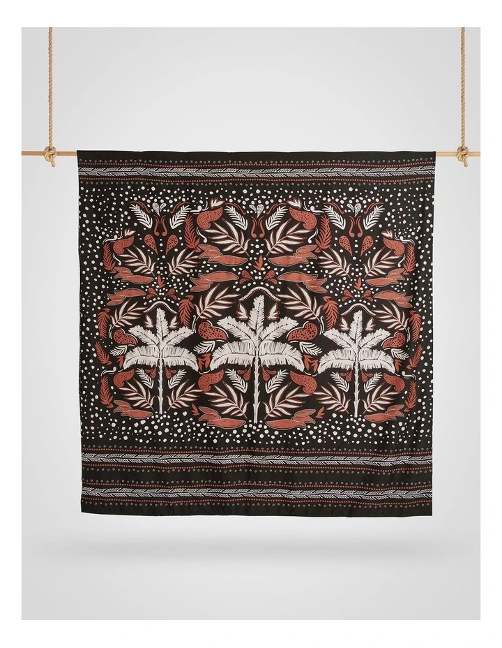 Palmy Quilt Cover Queen Set in Multi image 3