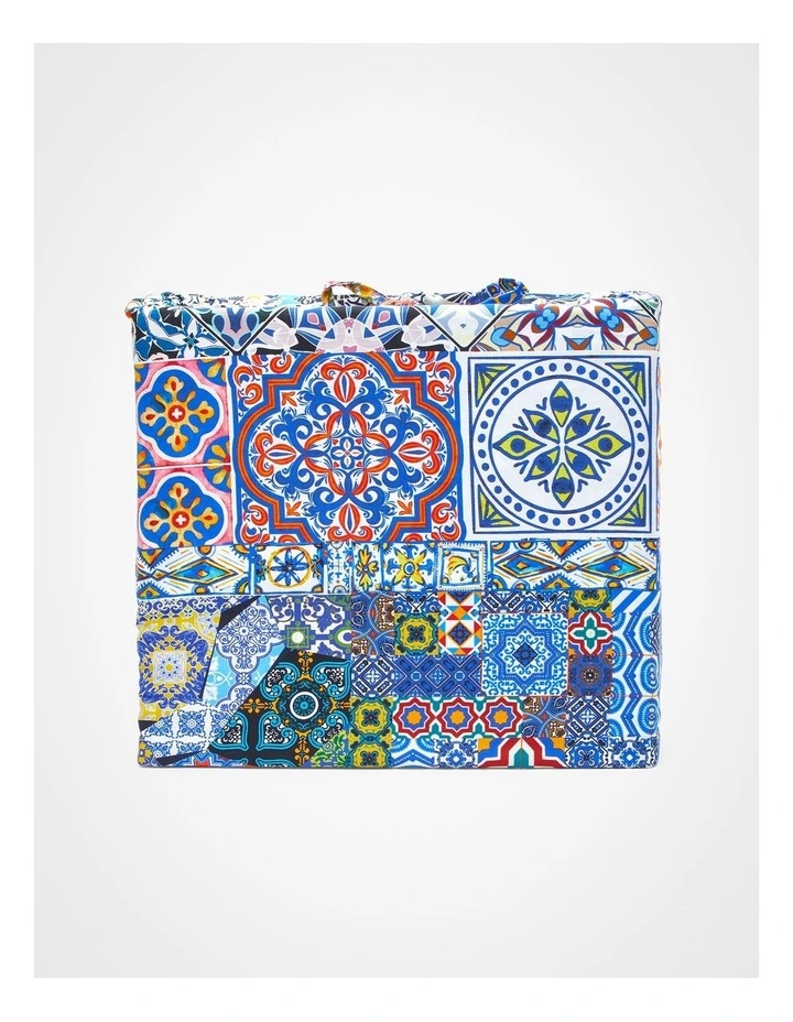 Mosaic Quilt King Cover Set in Multi image 6