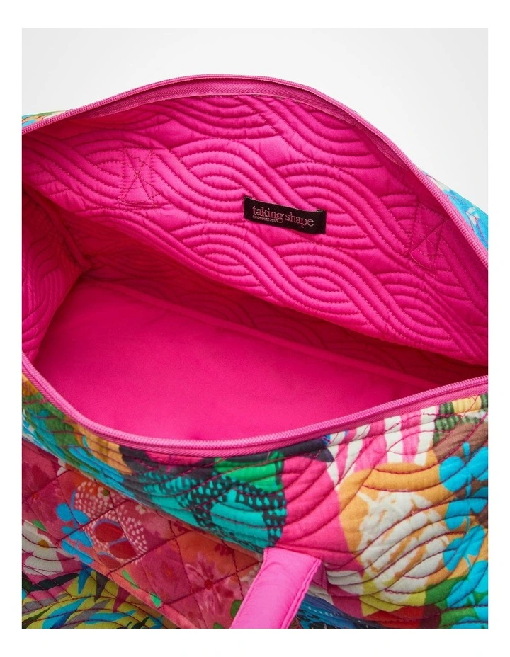 Joan Blond Overnight Bag in Multi image 4