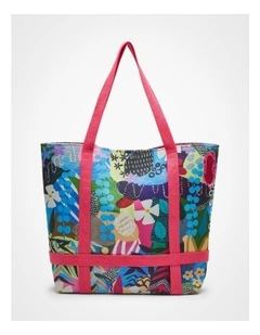 Joan Blond Floral Tote Bag in Multi