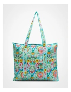 Catalina Quilted Tote Bag in Multi