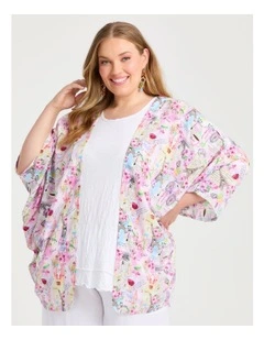Parisian Quirky Cape Pastel in Multi