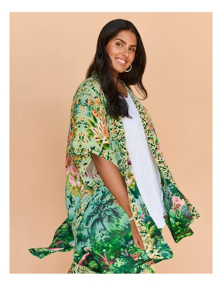 Natural Kimono in Multi image 4