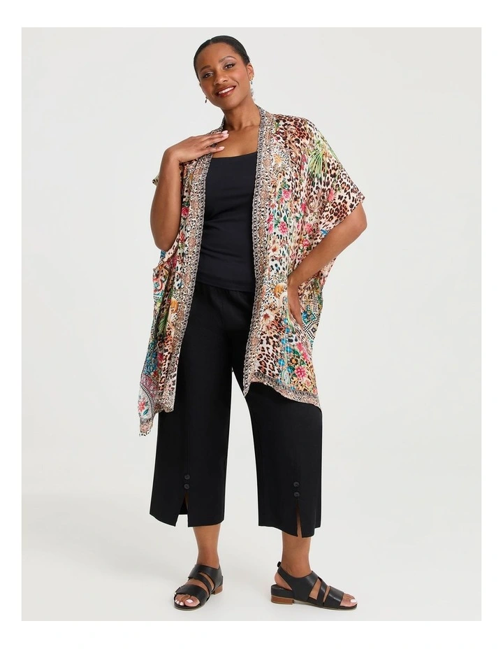Natural Party Kimono Print image 2