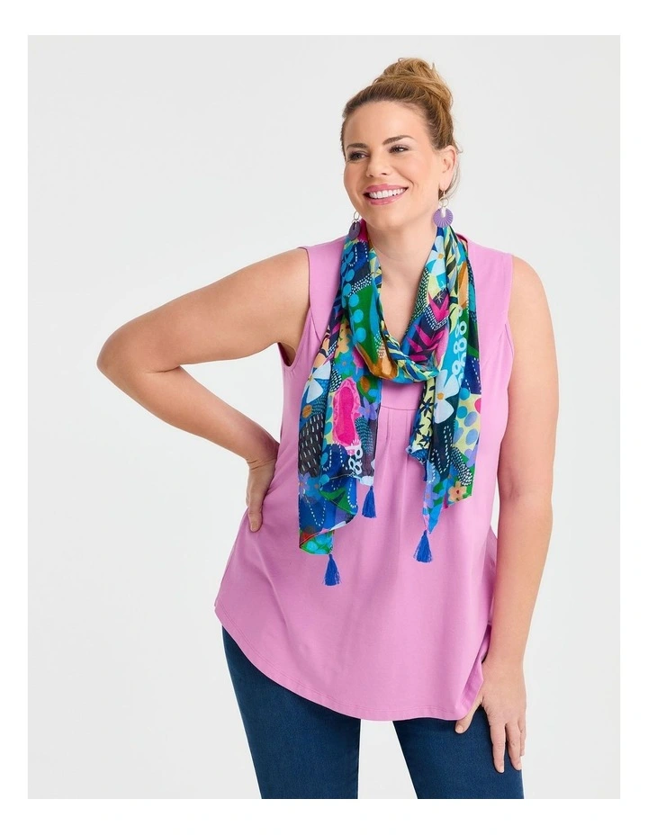 Joan Blond Scarf in Multi image 2