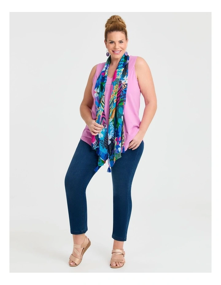 Joan Blond Scarf in Multi image 3