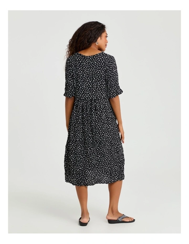 Kiara Patch Pocket Dress in Multi image 2