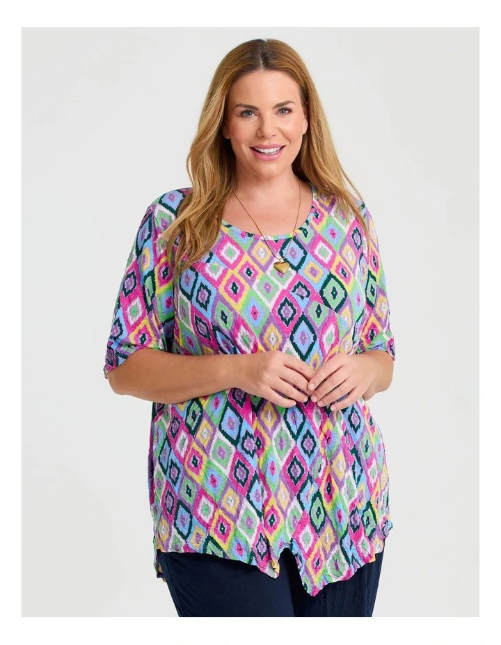Emmy Asymmetric Top Multi Brights image 1