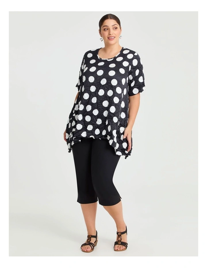 Spot Tunic in Black image 3