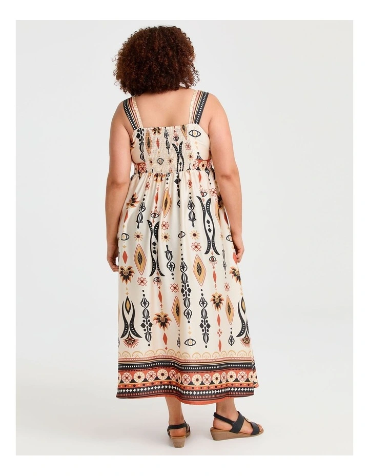 Taki Cocktail Maxi Dress Print image 2