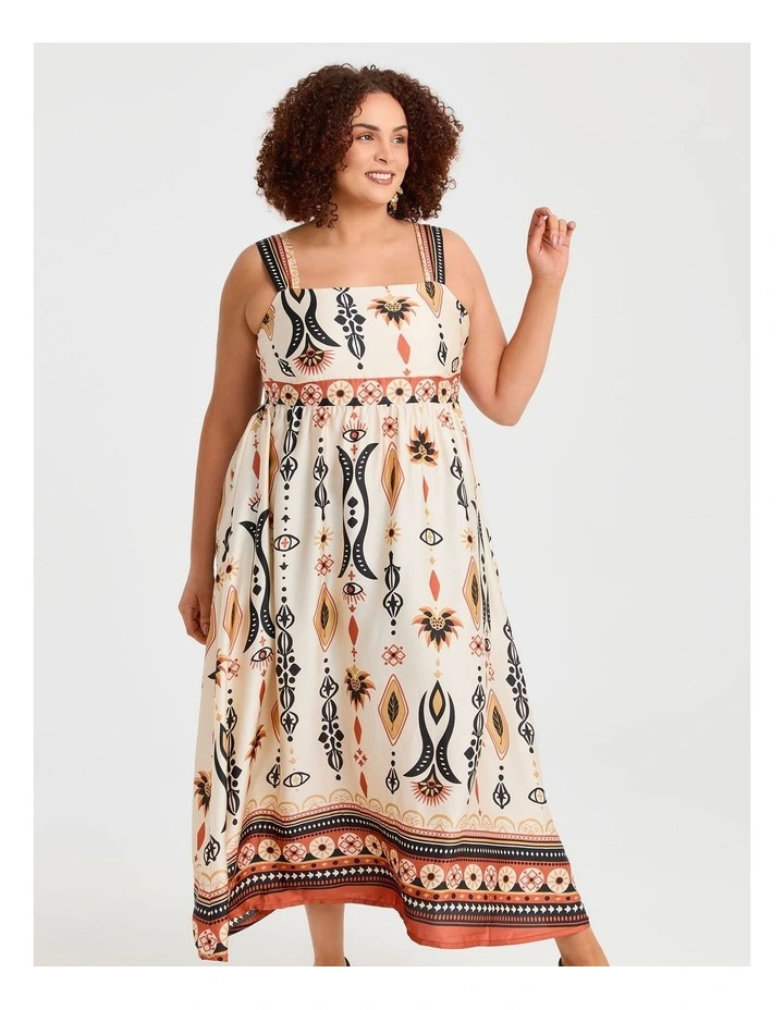 Taki Cocktail Maxi Dress Print image 3