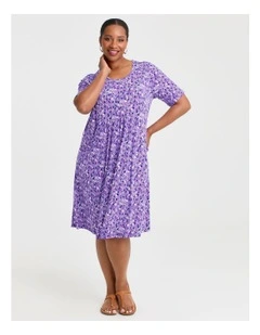Everyday Empire Luna Dress in Violet