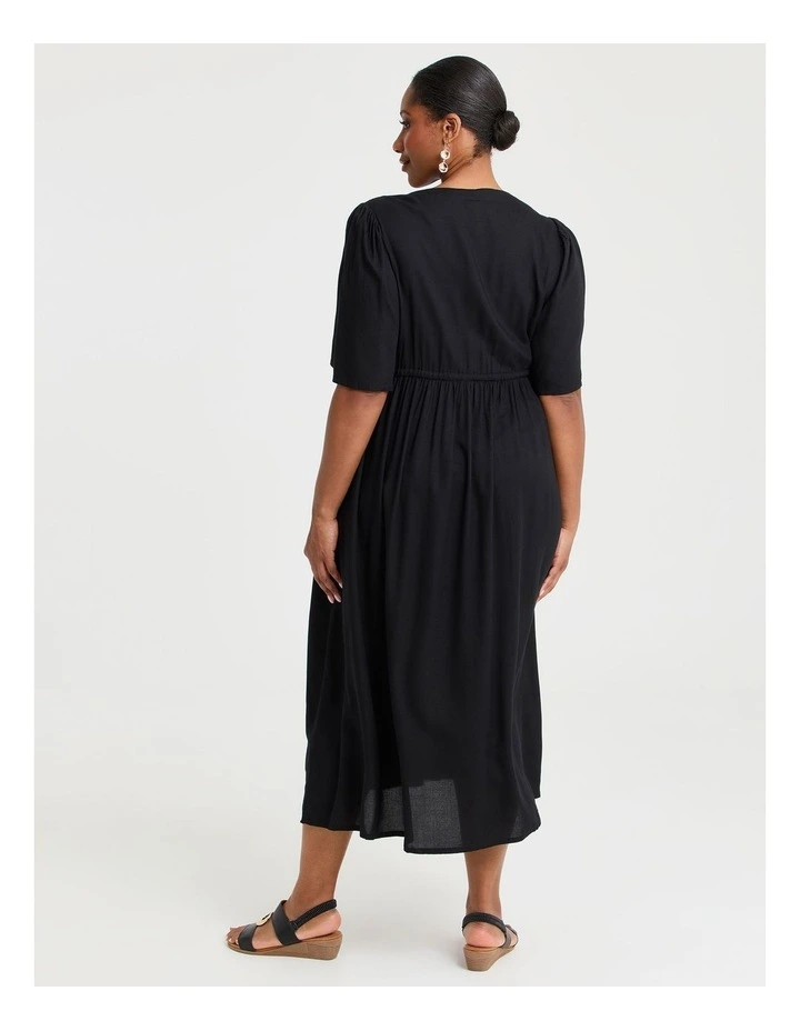 Natural Glam Embroidery Maxi Dress Print image 2