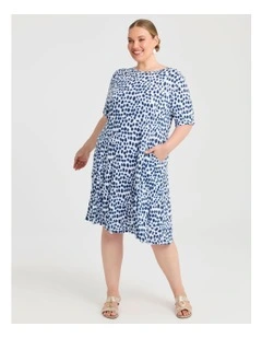 Spot Bamboo Crush Dress in Multi