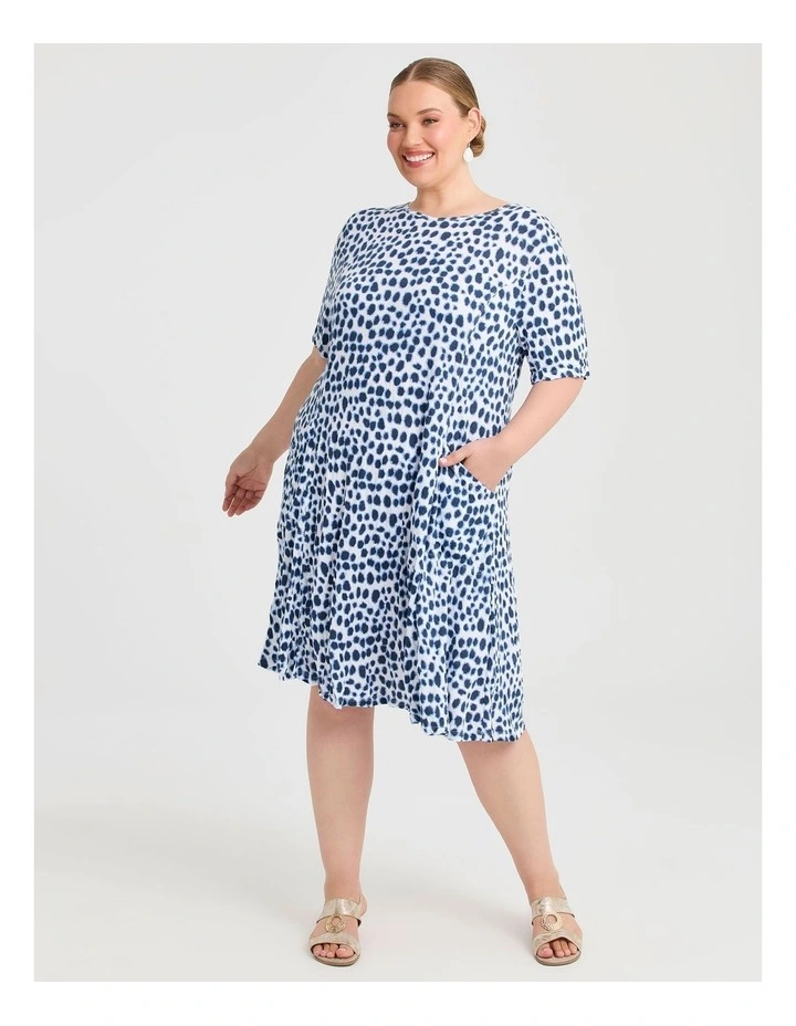 Spot Bamboo Crush Dress in Multi image 1