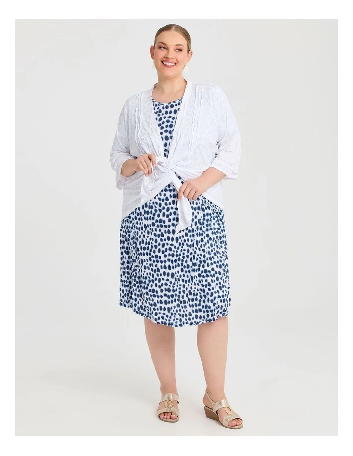 Spot Bamboo Crush Dress in Multi image 4