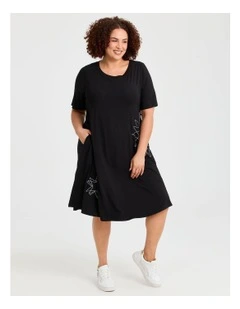 Natural Stars Align Dress in Black